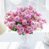 Artificial Flowers Carnation Wreath DIY Gift Home Vase Table Hotsale Party Home Outdoor Garden Wedding Bridal Bouquet Decoration