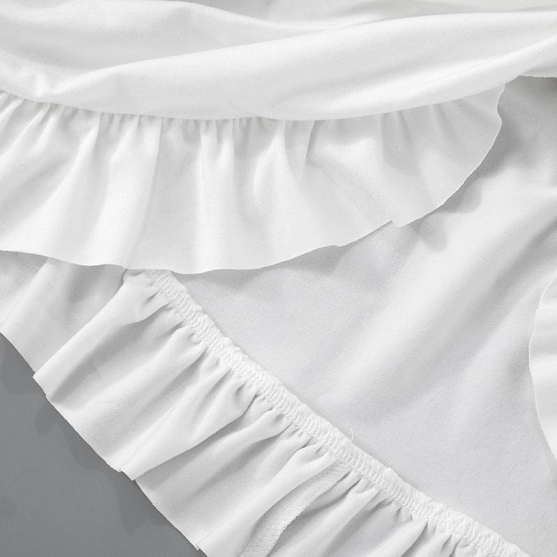 Women's Autumn Temperament Solid Color Long Sleeve Twist Decorative Slim-fit Wrap Buttock Dress