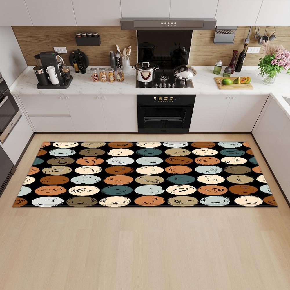Kitchen mat entrance door mat bedroom long carpet home bathroom non-slip floor living room carpet