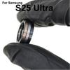 Aocarmo For Samsung Galaxy S25 Ultra SM-S938U/F/0/B S25U Rear Back Camera Lens Ring Metal Frame With Adhesive