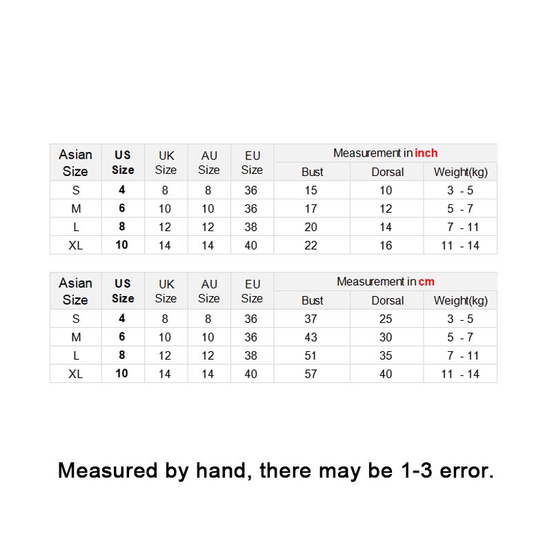 1PC Padded Coat Winter Vest Chihuahua French Bulldog Dog Clothes Warm Puppy Cat Jacket For Small Medium Dogs Pet Outfit Soft