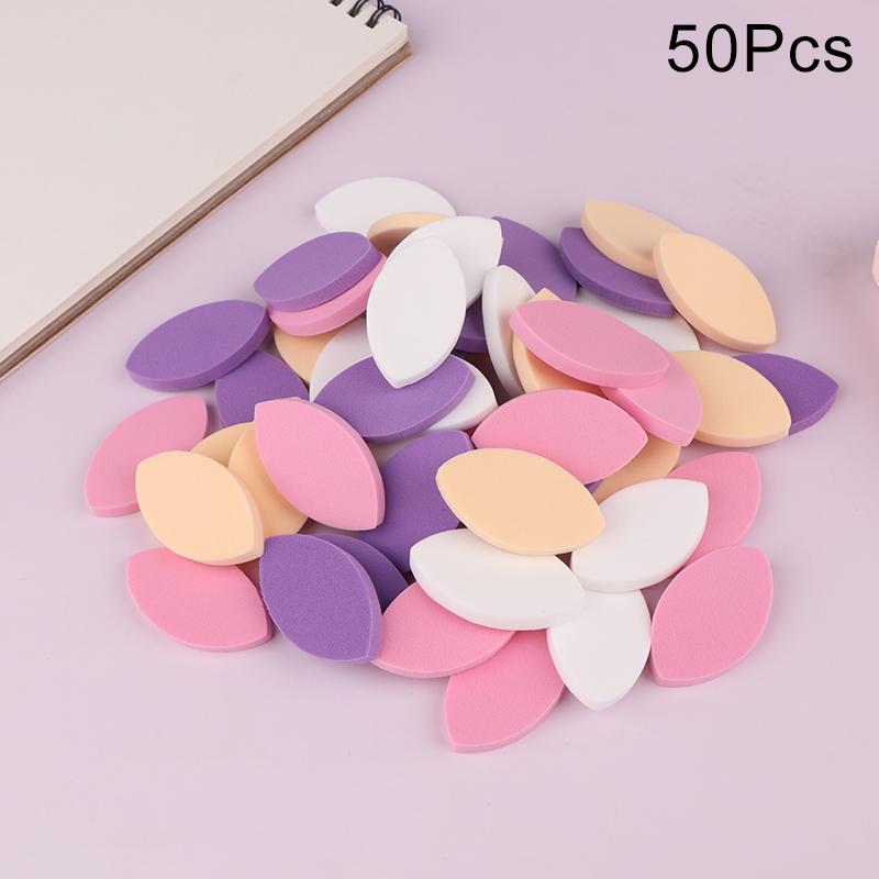 

Многоразовая практическая губка для наращивания ресниц, белая пуховка для макияжа, мягкая губка для глаз для картирования ресниц, начинающий художник по наращиванию ресниц 50Pcs