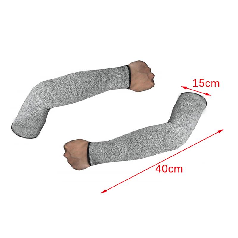 1 Stück Stufe 5 HPPE Schnittfest Anti-Stich ArbeitsSchutz Armschutz Ärmelschutz