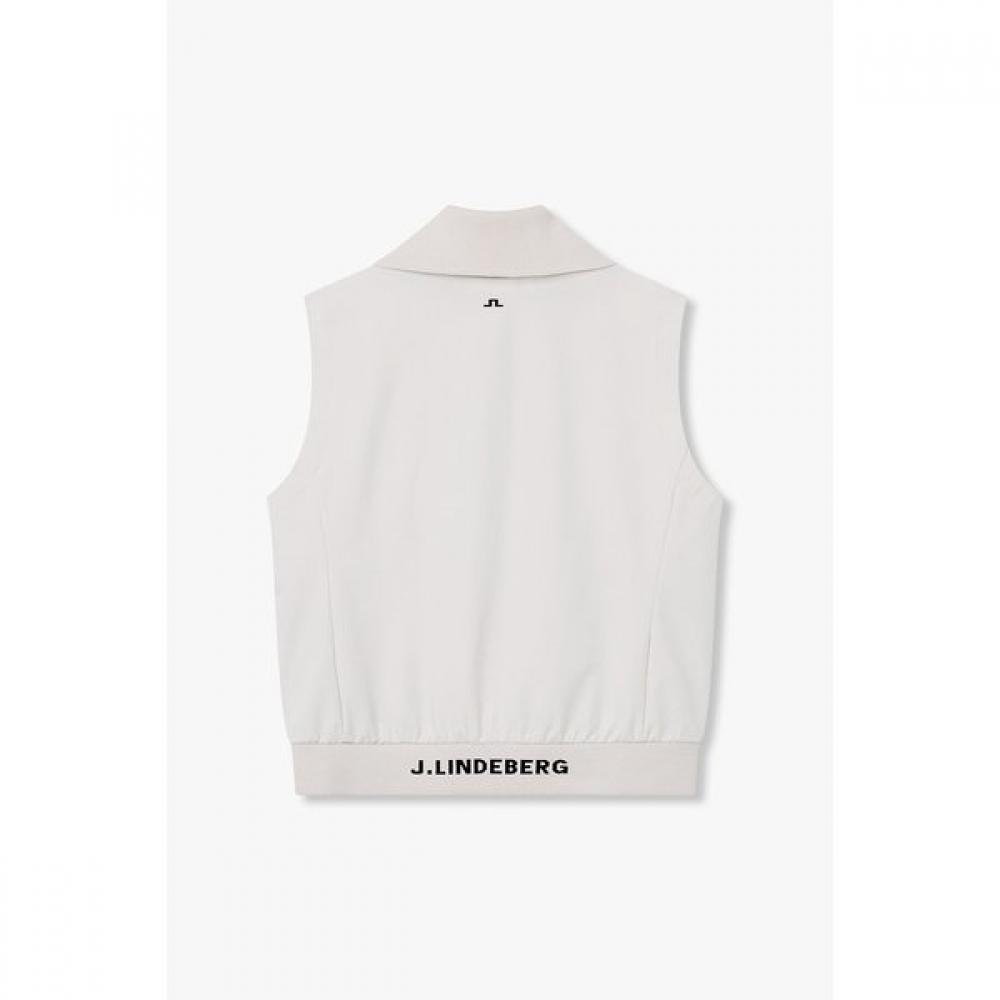 J.lindeberg Women S Ria High Neck Woven veSt 1546311901