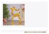 Luminous Wrought Iron Christmas Deer Ornament Set for Hotel Festive Décor