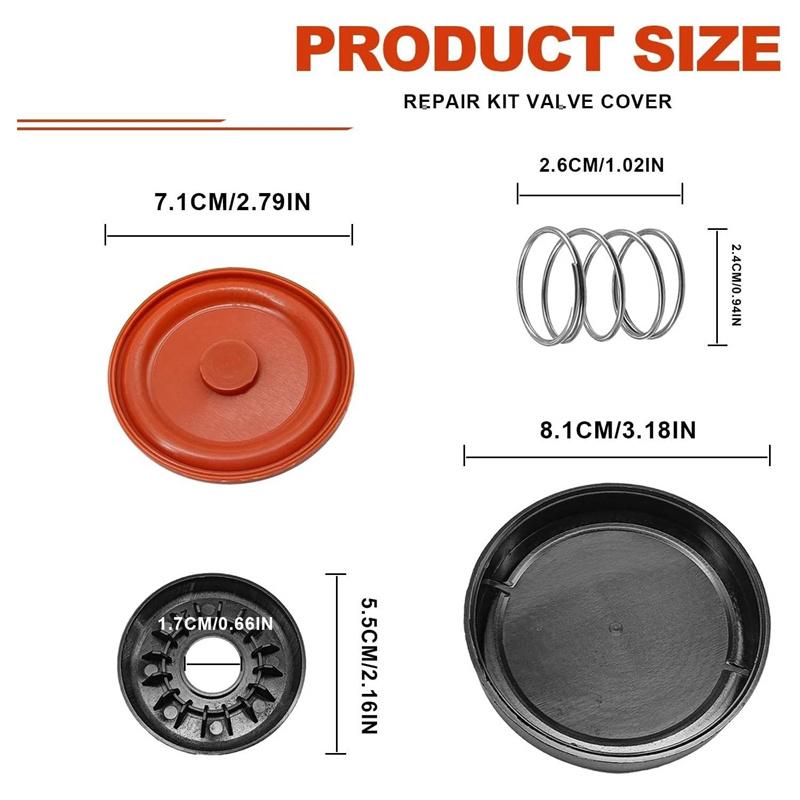 Pcv Valve Cover Repair Kit Valve Cap With Membrane For Bmw B58 11127645173 20 F21 F22 F23 F30 F31 F34 F33 F36 G30 G31 X3 X4