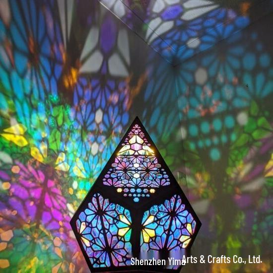 Bohemian Floor Lamp - Diamond Hollowed-out Colorful Light (Set of 2)