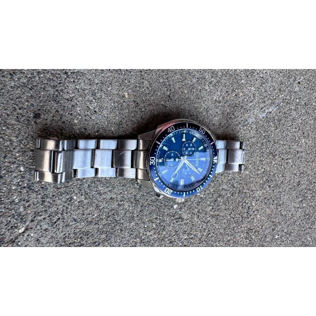 Used CITIZEN Chronograph Watch Body