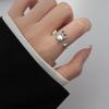 Yin Taifei Vintage Thai Silver Rabbit Zodiac Ring for Women
