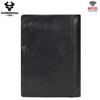 Humerpaul Ladies Wallet First Layer Cowhide Wallet Multi-card Slot Coin Purse with Photo Window Card Holder