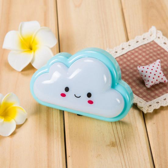 Cartoon Cloud Energy-saving LED Night Light US Plug Bedside Lamp Home Decor