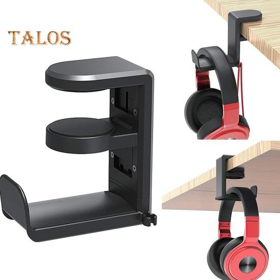 Stojan na sluchátka otočný o 360 stupňů Design herního ovladače Stojan na sluchátka proti pádu Úložný stojan se zesílenou silikonovou podložkou