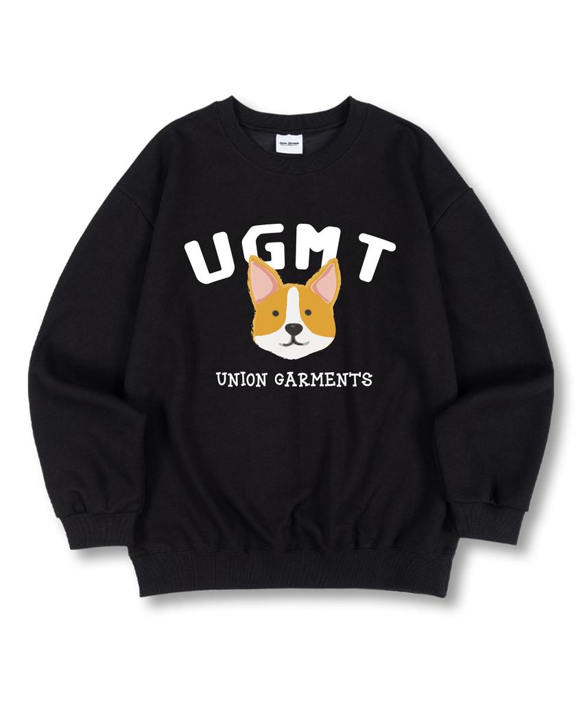 UNION GARMENTS Ugmt Corgi Premium Double-Sided Oversized Sweatshirt 4 Colors