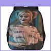 Spacious 15 Inch Harley Quinn Backpack Large Capacity Lightweight Oxford Fabric