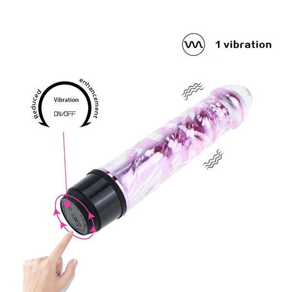 Realistické dildo vibrátor Magic Wand G-Spot Vagina Massager Bullet Vibrator