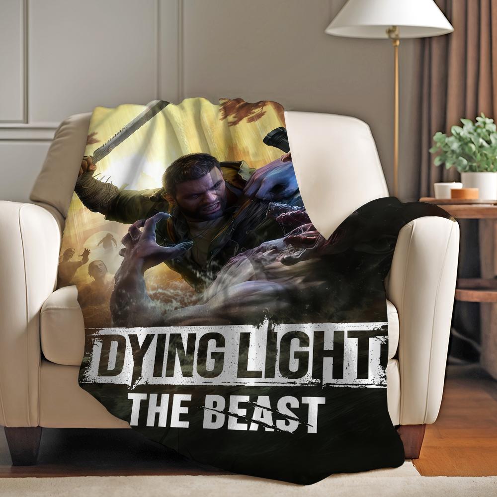 Game D Dying L Light The B Beast Blanket For Sofa Office Bed Plane Travel Sleep Read Relax Camping Soft And Warm