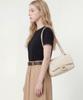Studio Saera Classic Cowhide Quilted Chain 2-Way Shoulder Bag H13H363 Ivory