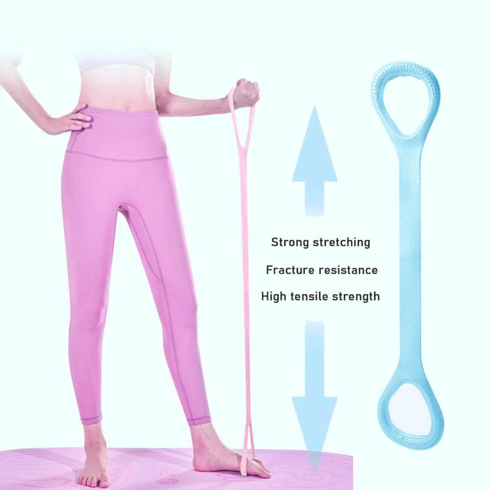 Elastic Resistance Band for Fitness Arm Shoulder Back Exercise Yoga Pilates Physical Therapy Training Equipment