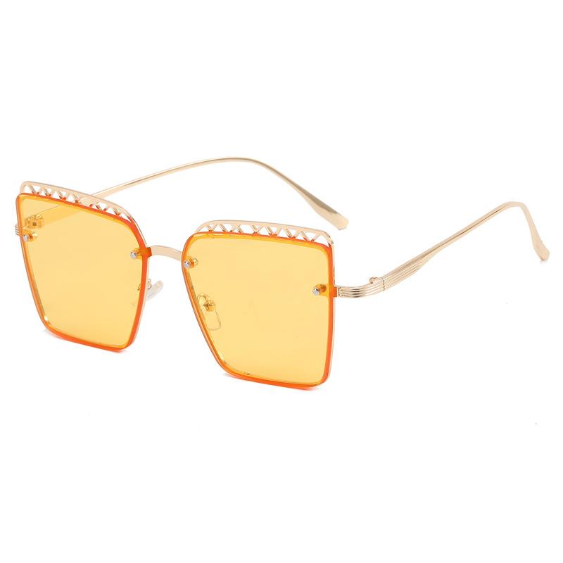 JYL TS Plain Frame Sunglasses Women UV Protection Fashion LXQ3580 A-9390 средний ярко-