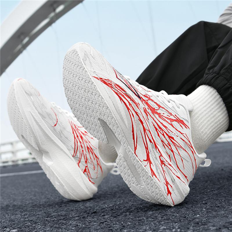 Marathon Carbonplatte Luftkissen Herren Sportschuhe Atmungsaktiv Leicht Bequem Athletisch Rutschfest Sneaker