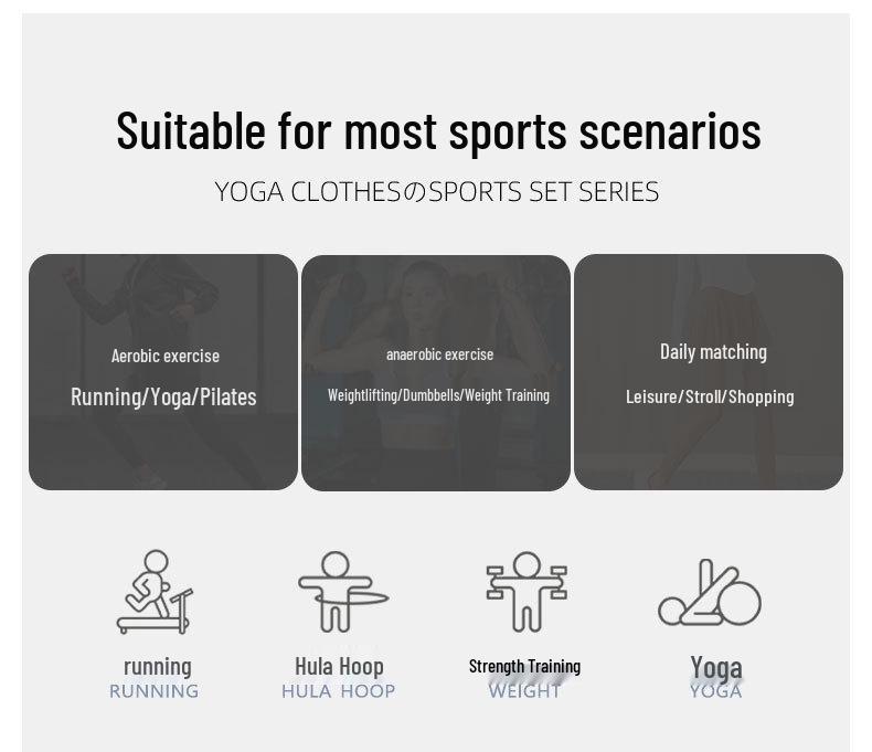 Eleganter Damen-Yogaanzug: Herbstkollektion 2025 – Premium Casual Sport Set mit Micro-Flared-Hose