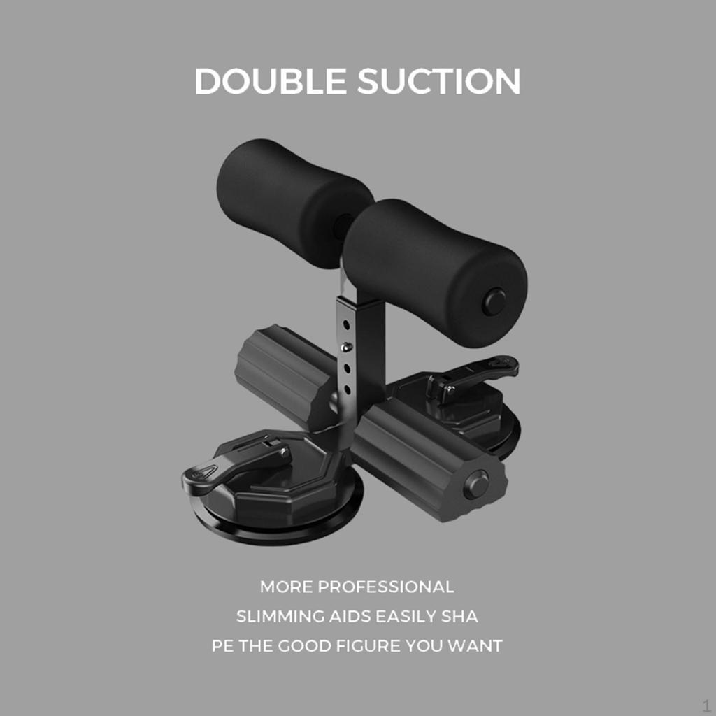 Adjustable Sit Up Bar for Travel Workouts with Suction Cups