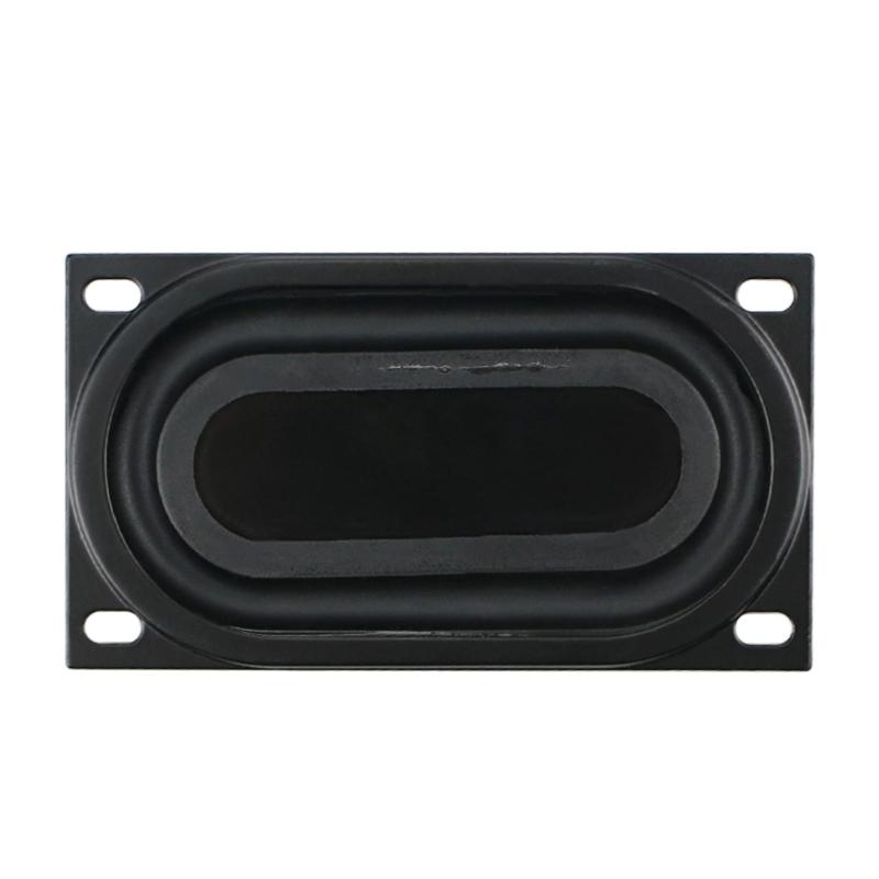 2 Pcs 50x90mm Bass Speaker Passive Radiator Auxiliary Rubber Vibration Plate Subwoofer DIY  Replacement Kit