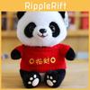 Panda Plush Toy With Pp Cotton Filling For Children And Collectors