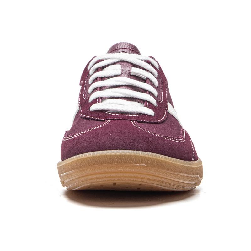 New LiNing Yunchuan 2 Slip Resistant, Abrasion Resistant, Lightweight Low Top German Army Trainers Men's Dark Red Purple AGCV337-6