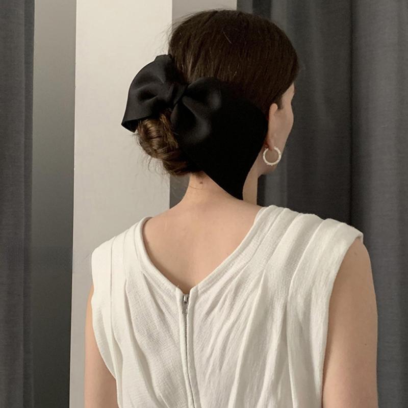 Large Bowknot Barrettes Double Layer Hair Bow Girl Hair Clips Hair Shaping Tool