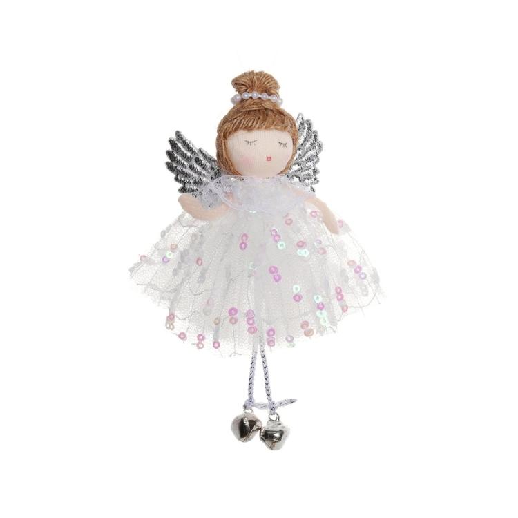 Reusable Textiles Angel Hanging Doll Ornamentation All Ages Safe Decors For Christmas Birthdays Special Event Decors