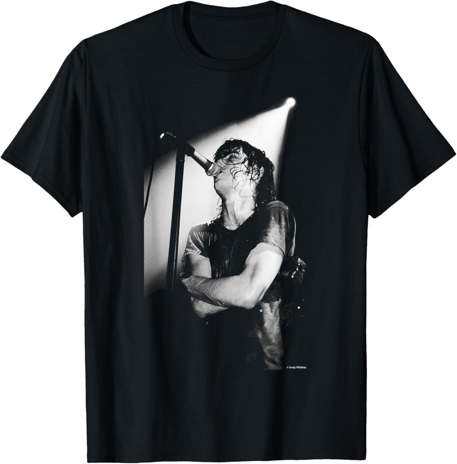 

Trent Reznor Nine Inch Nails NIN Live By Andy Willsher T-Shirt 5XL різнокольоровий