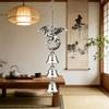 1Pc Metal Bell, With A Flying Dragon Design, A Symbol Of Luck And Protection, Suitable For Hanging At The Door, Hallway