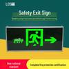 Lao Shi Safety Exit Emergency Evacuation Sign Light
