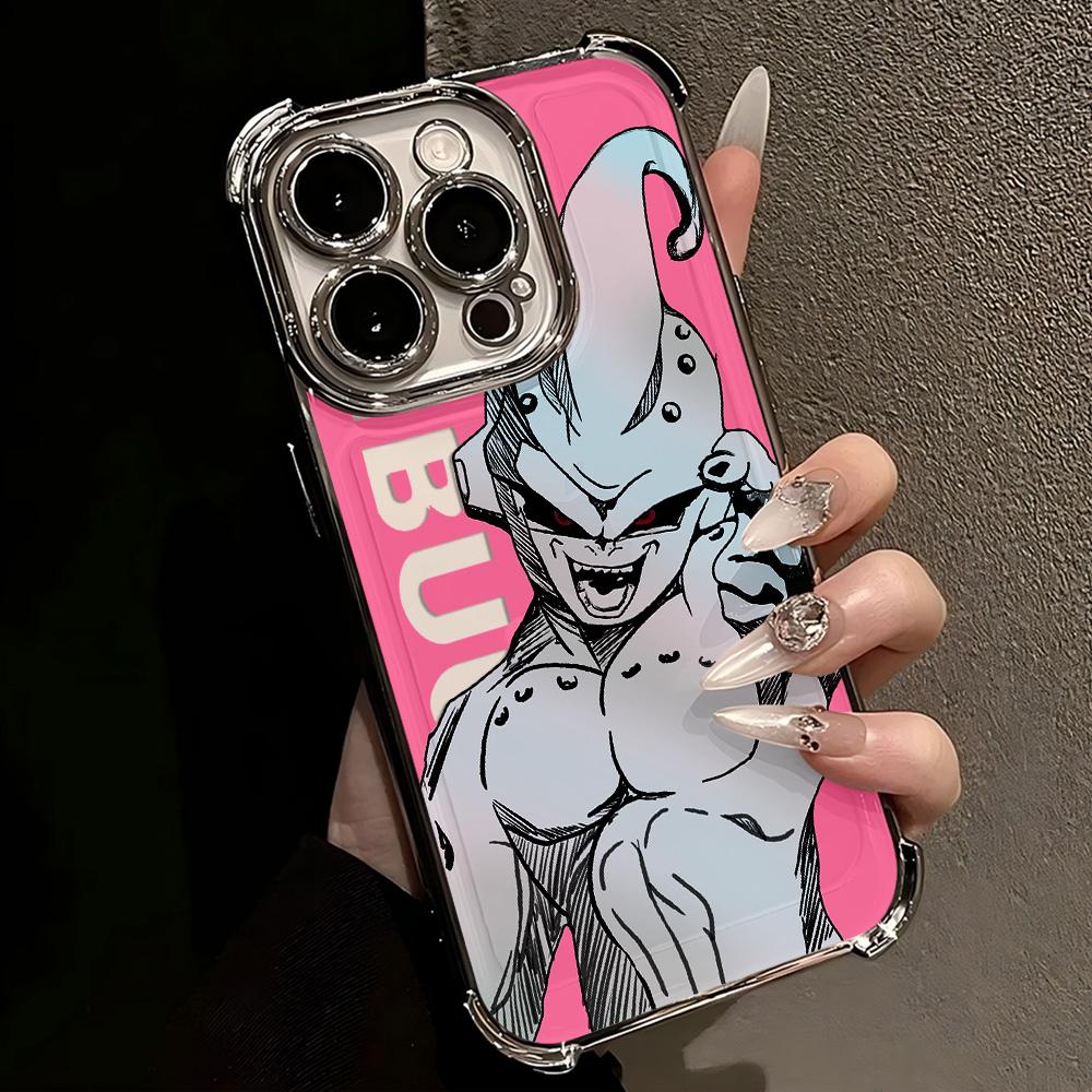 Anime Sons Gokus Cool Plating Phone Case For IPhone 17 17e 16e 16 15 14 13 12 11 Pro Max X XR XSMax 7 8 Mini Air Plus Anti-Fall