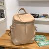 Neuer lässiger vielseitiger Rucksack mit großer Kapazität, leichter und modischer Pendler-Reiserucksack, Nischen-Einfarb-Schulranzen
