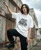 Osillos C104 Liquid Oversized Short Sleeve T-Shirt_White