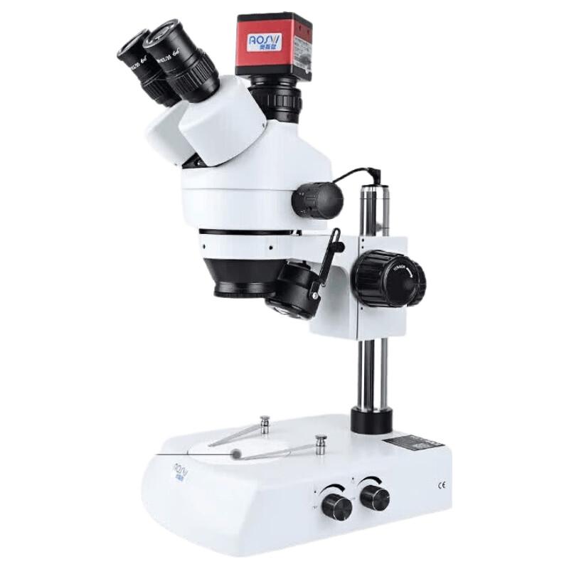 AOSVI HD Continuous Zoom Stereo Microscope