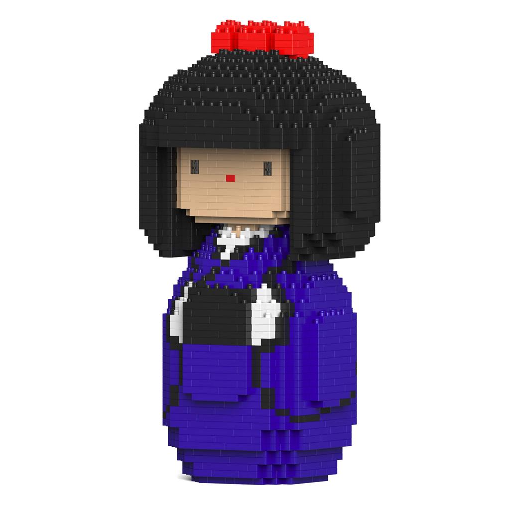 JEKCA Jekka Block Kokeshi Doll 01S-M01 ST28JPY06-M01