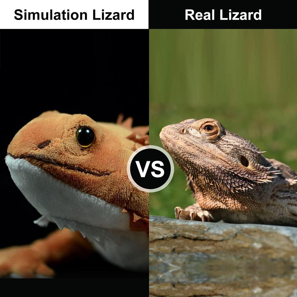 Reptile Lizard Plush Toy 42cm Realistic Lizard Toy Model Cute Plush Toy Home Decoration Unique Plush Toy...