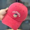 Bear Letter Embroidered Baseball Cap Women's Spring New Fashion Wide Brim Show Face Small Leisure Sports Cap Men and Women