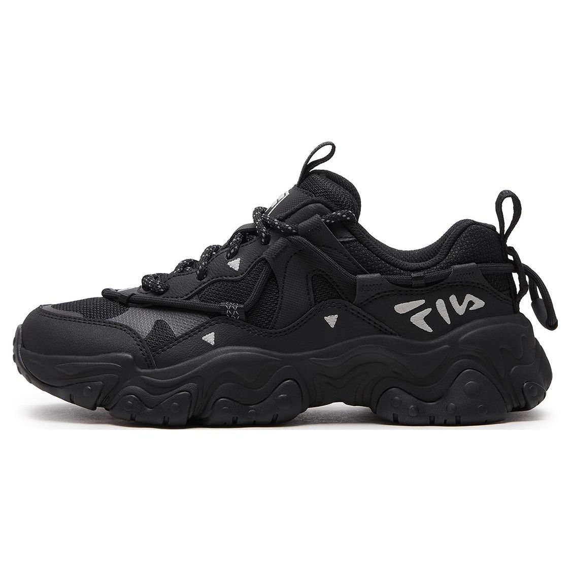 

Fila Fluid 5 Кошачья лапка 5.0 Крутые Универсальные Прочные Низкие Повседневные Кроссовки для образа жизни Женские кроссовки Черный F12W412105FBK 35.5