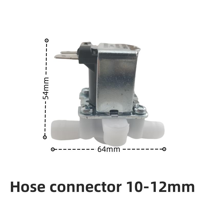 Plastic Normally Closed Solenoid Valve DC/AC Inlet Valve 4/6 External Thread Hose 2/clean Water Control Valve