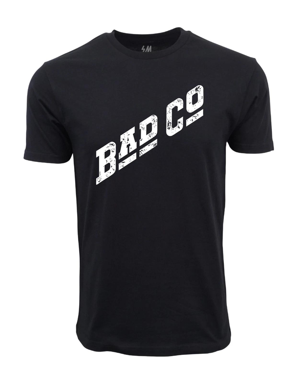 Unisex Adult Casual Graphic Bad Company Logo Graphic T shirt T-Shirt S