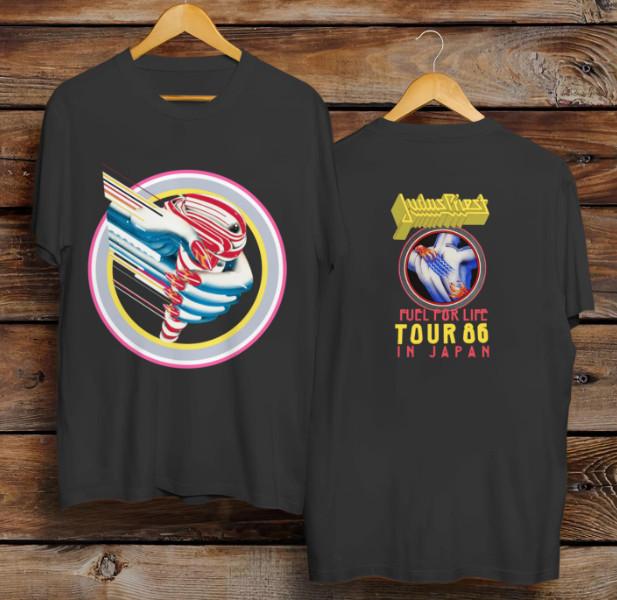 Vintagee JUDAS PRIESTT band turbo album tshirt XXXL