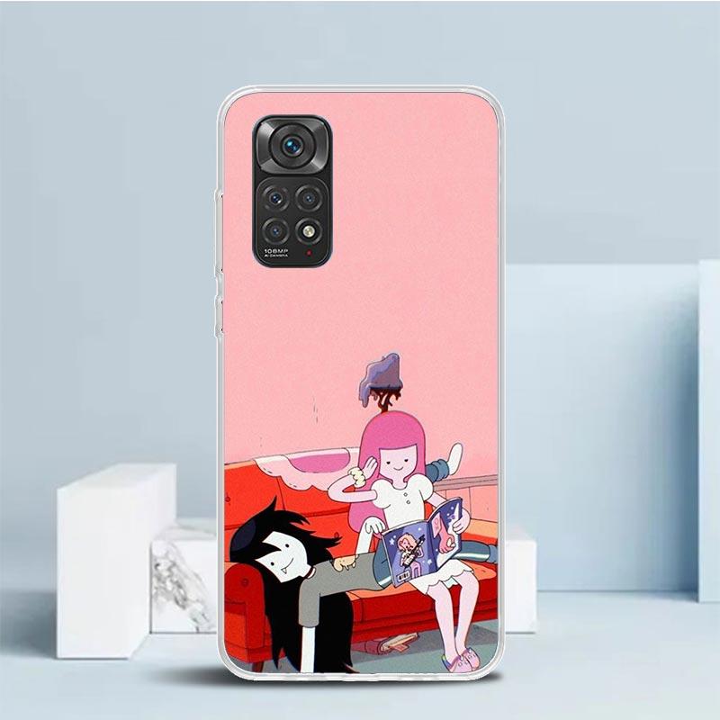Adventure Marceline Jujuba Soft Cover for Xiaomi Redmi Note 15 14 13 12 Pro Plus Phone Case 14S 11S 11T 11E 10S 10 4G Pattern Sh