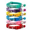 Colorful Adjustable Pet Collar Bell for Dogs And Cats Puppy Kitten Small Animal Accessories Cat Pattern