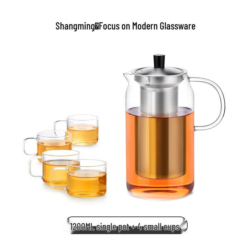 Shangming Heat-Resistant Glass Teapot