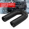 Car 3  Adjustable High Flow Flexible Turbo Cold Air Intake System Hose Pipe Tube