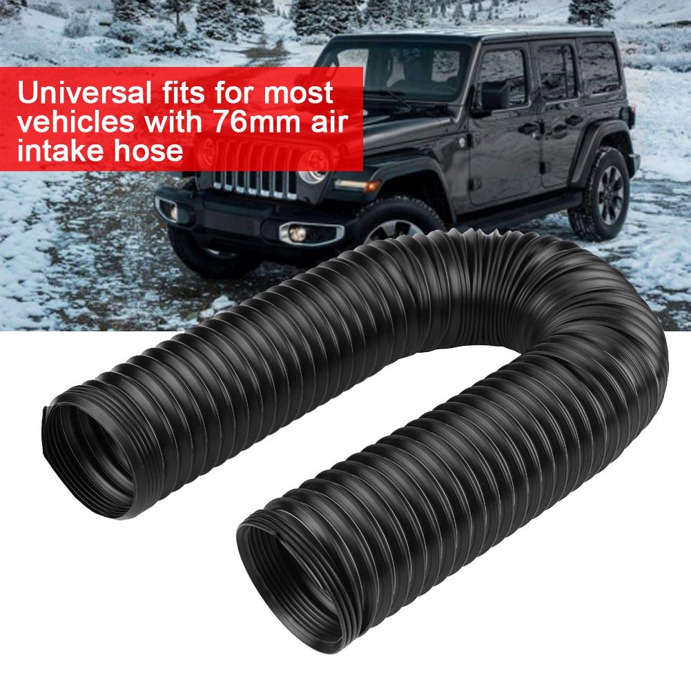 Car 3  Adjustable High Flow Flexible Turbo Cold Air Intake System Hose Pipe Tube